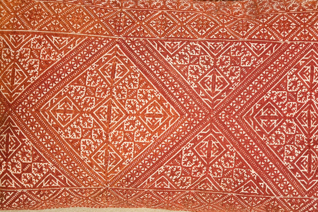 Antique Fez Embroidered Pillows  $1100 each