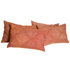 Antique Fez Embroidered Pillows  $1100 each