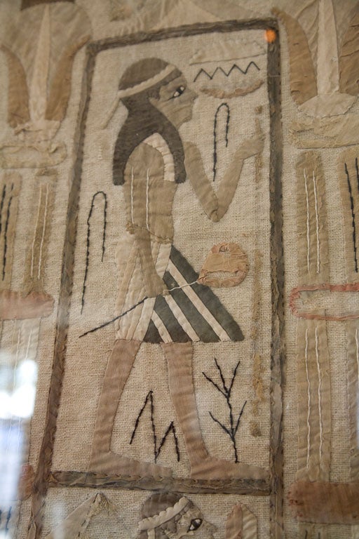 Antique Egyptian Applique Panels 1