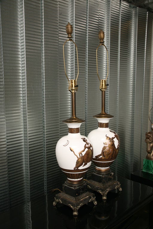 Tommi Parzinger attr. Table Lamps