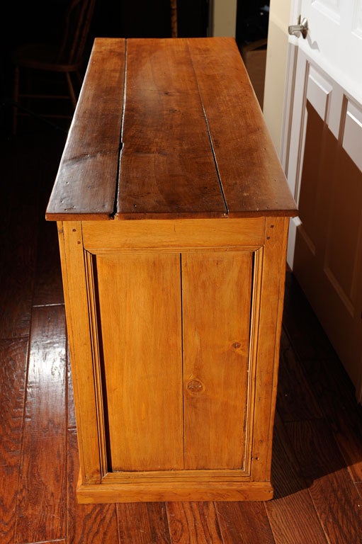19th Century Antique Pine Store Counter For Sale