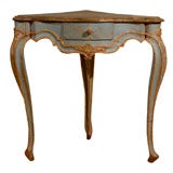 19th Century Italian Corner Table