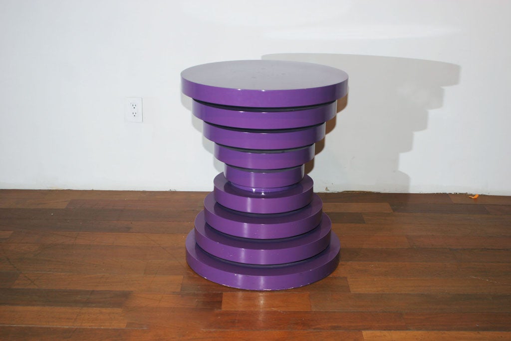 Purple Pedestal