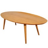 A Russel Wright "Modern Mates" Curved Lip Surfboard Coffee Table