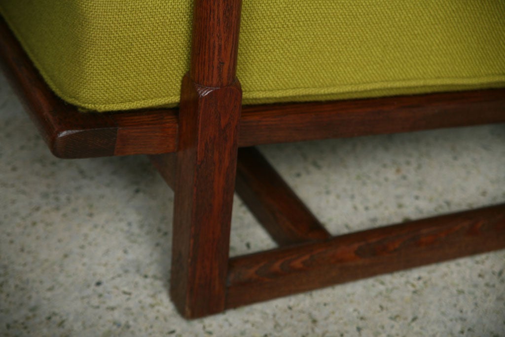 A Rare Pair of Chestnut Armchairs attributed to Pierre Legrain 5