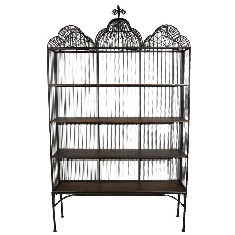 Metal Etagere Bookcase