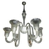 Murano chandelier attributed to Barovier, circa 1930
s