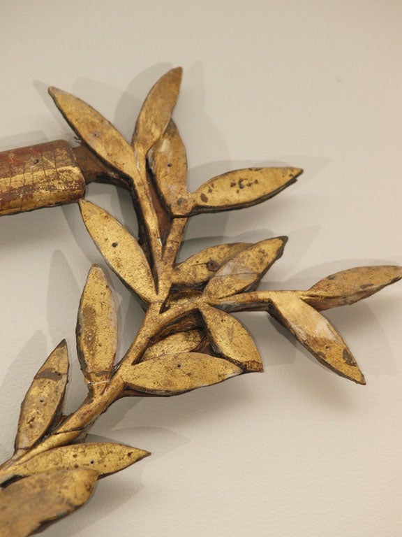 EXCEPTIONAL GILT WOOD CARVING For Sale at 1stDibs