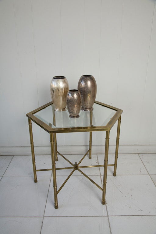 Set of Three WMF Ikora Art Deco Vases