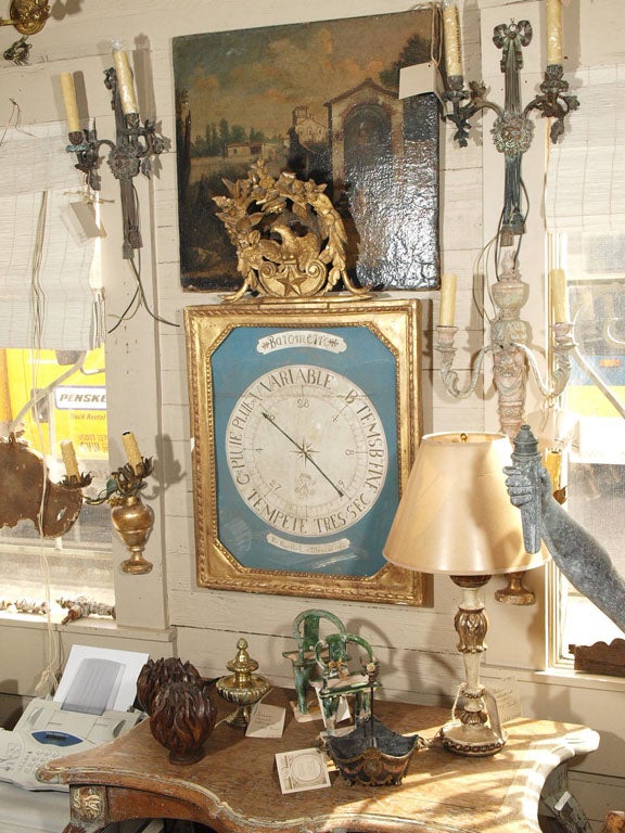 18th Century French Barometer For Sale 5