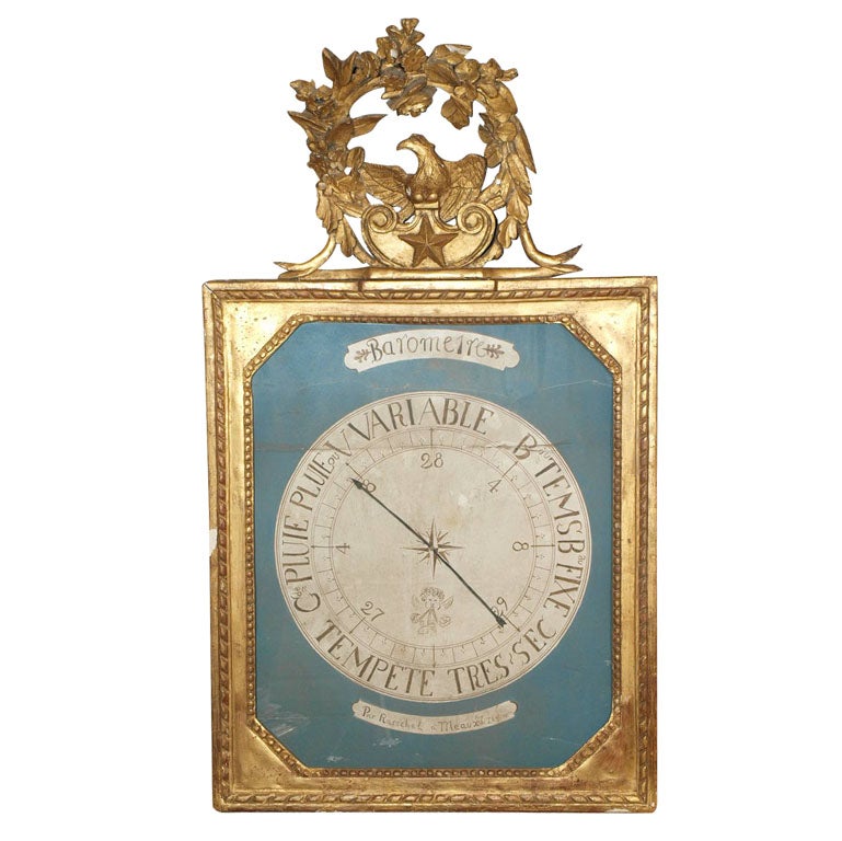18th Century French Barometer For Sale