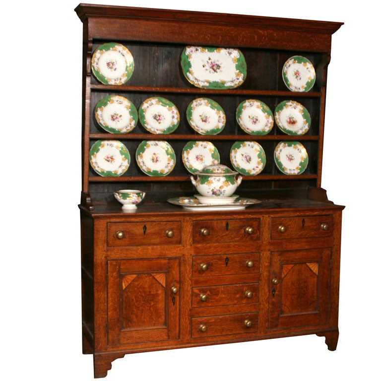 ANTIQUE ENGLISH OAK YORKSHIRE DRESSER For Sale at 1stDibs