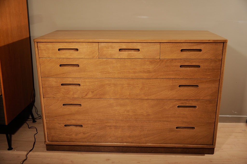 Bleached Mahogany New World Dresser by Edward Wormley for Dunbar