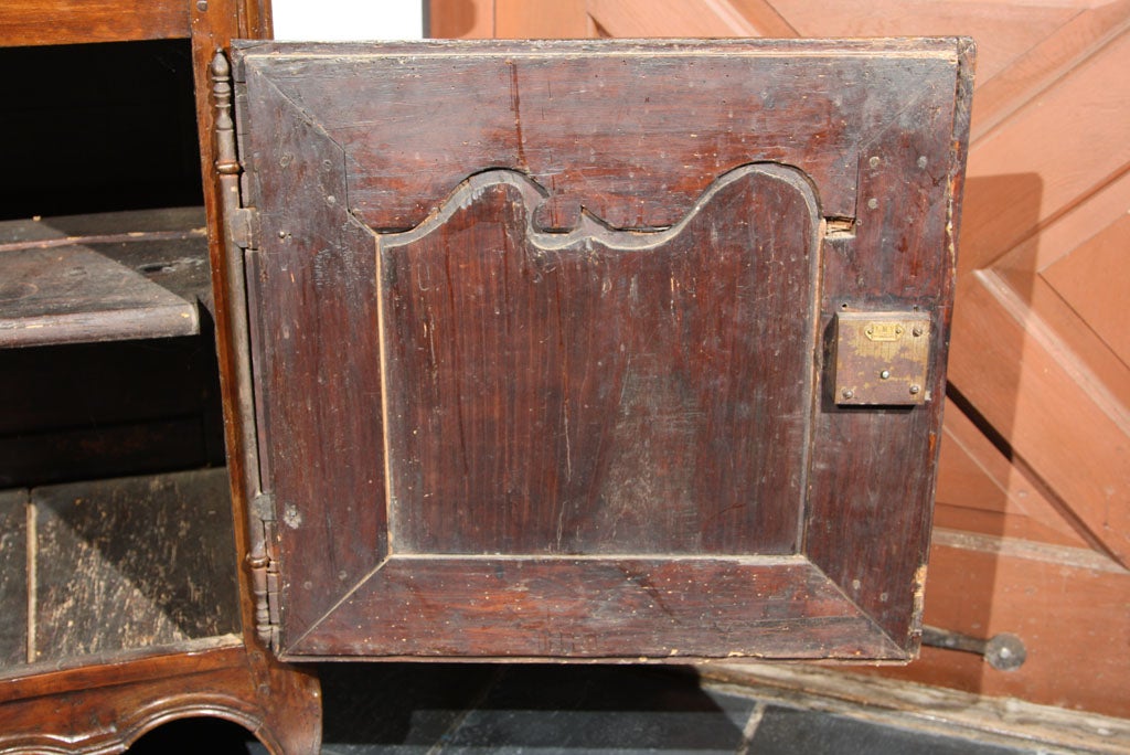 19th Century French Carved Cherry Buffet