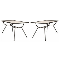 PAIR of George Nelson Side Tables