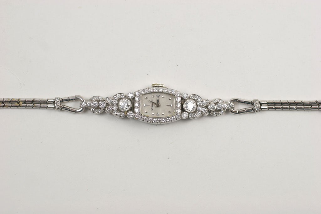 Platinum Tiffany & Co  Watch