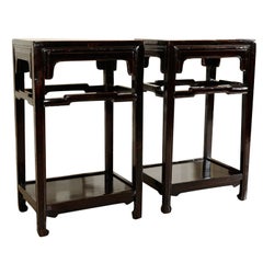 Used Pair of Small Side Tables