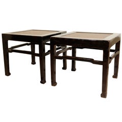 Antique Pair of Chinese Low Tables
