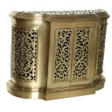 French Brass Cabinet