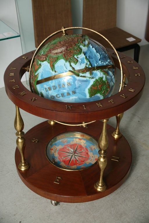 Monumental Lucite Globe