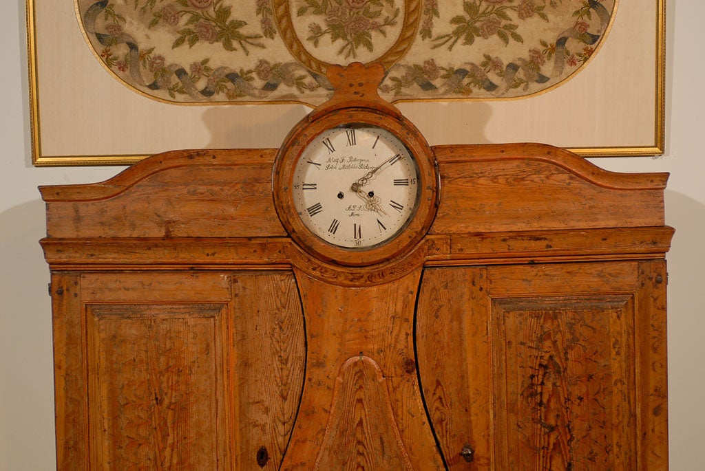 Swedish  Clockskap (Clock Cupboard) from Sweden