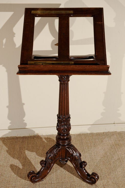 19th Century William IV Lectern/Book Stand