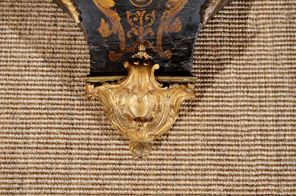 Antique Louis XV Wall Bracket w/Ormulu