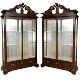 Pair of Voruz de Vaux Display Cabinets