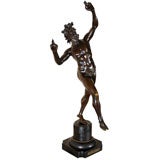 Bronze Faune Dansant Sculpture