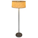 Nessen Floor lamp with linen shade