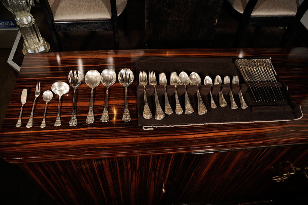 Modernist Sterling Flatware by Bjorn Windblad for Rosenthal