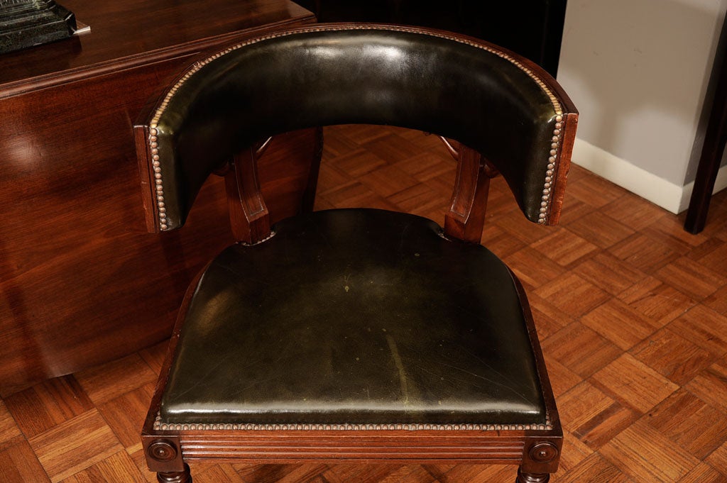Pair of Regency Library Chairs 1