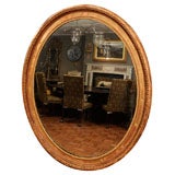 Regency Oval Gilt Mirror