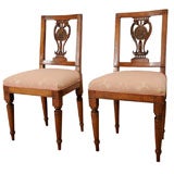 Pair of Neo-Classical Side Chairs