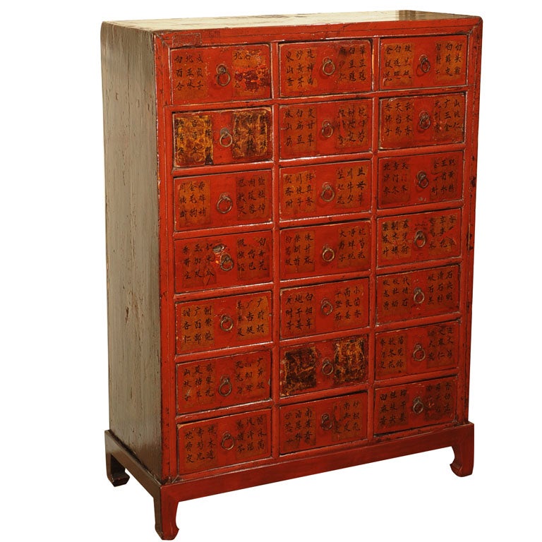 Chinese Medicine Cabinet