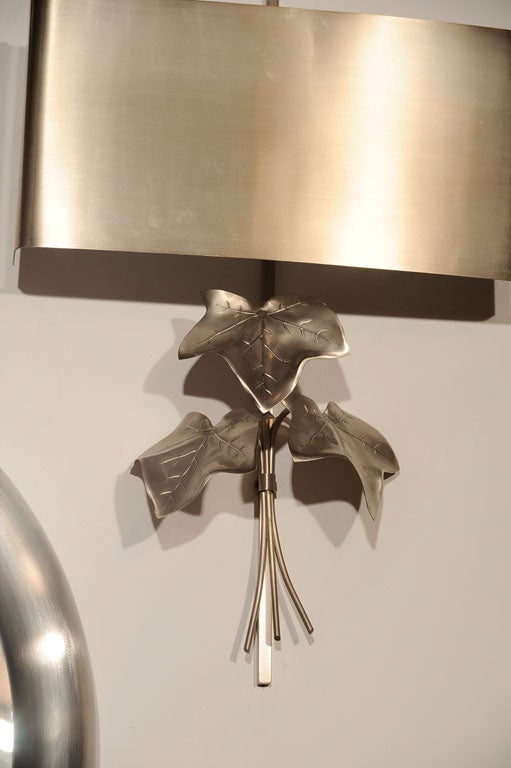 Pair of Leaf-form Sconces by Charles et Cie, French 1940s