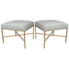 Pair of Paul McCobb Ottomans Pair of Paul McCobb Ottomans