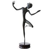 Hagenauer-Tanzende Figur aus Bronze