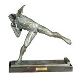 Vintage Bronze Figure by Clem Spampinato