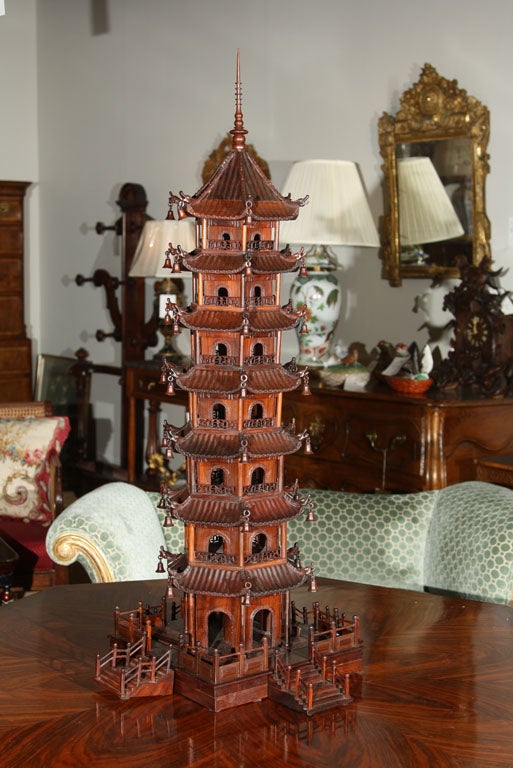 Model of a Chinese Pagoda