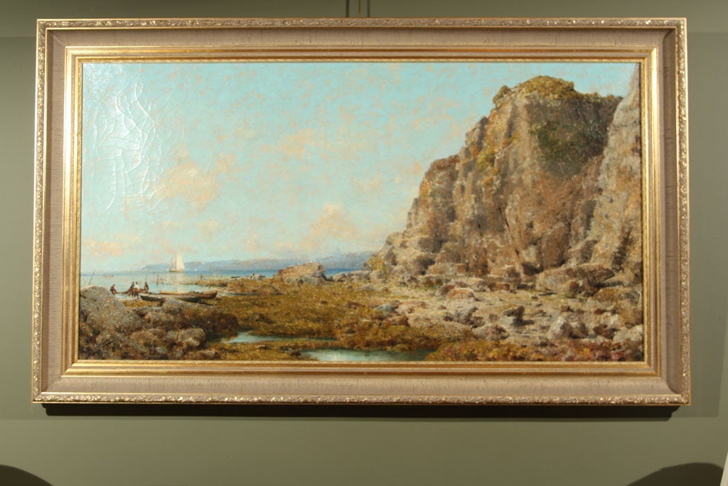 "Brittany Coast" by Prosper Senat