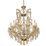 Extravagant Bronze Maria Theresa Chandelier