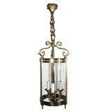 elegant bronze hall lantern