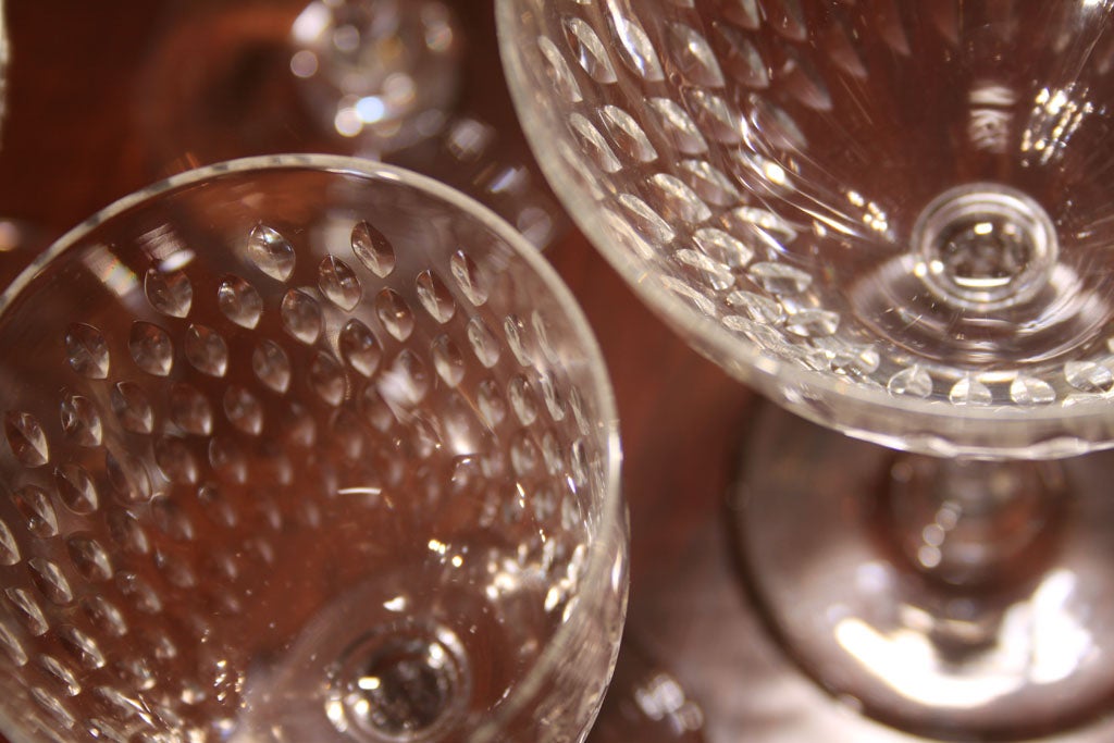 32 piece Baccarat crystal stemware set (8 place set) 3