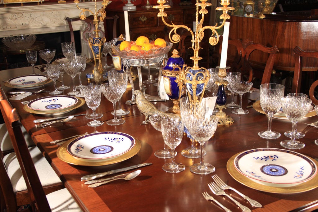 32 piece Baccarat crystal stemware set (8 place set) 4