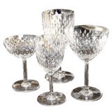 32 piece Baccarat crystal stemware set (8 place set)