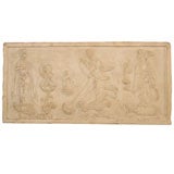 Antique Chinese Marble Plaque