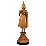 Gilded Bronze Buddha