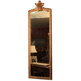 Gilt and venitian red mirror