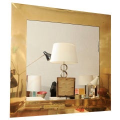 Brass Mirror